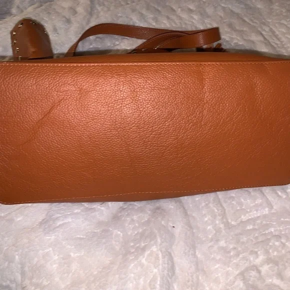 Laggo Remy British Tan Leather studded Tote